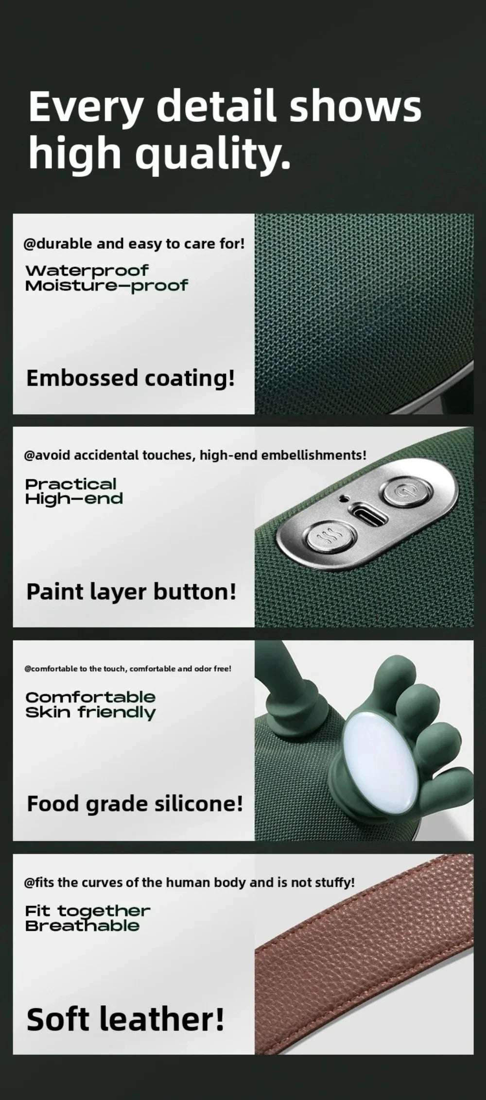 2026 Bionic Finger Neck Shoulder Massager Wireless Neck Cervical Trapezius Kneading Massage Shawl Brushless Motor Neck massager