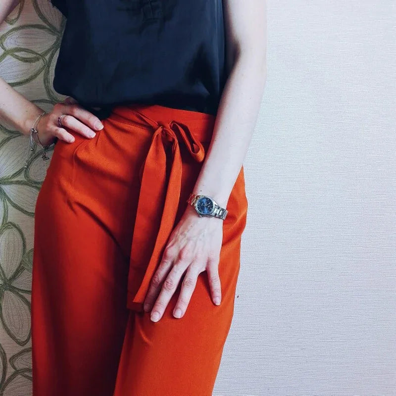 CHENXI 021B Women's Watch Simple Design Luxury Stainless Steel Women Quartz Wristwatch Rhinestone Dial Watches Gift for Ladies