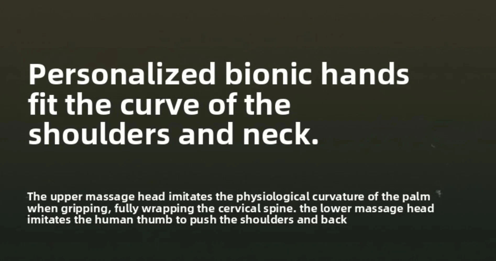 2026 Bionic Finger Neck Shoulder Massager Wireless Neck Cervical Trapezius Kneading Massage Shawl Brushless Motor Neck massager